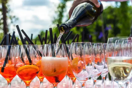 Aperol Spritz Service beim Event – Embassy Service Vienna